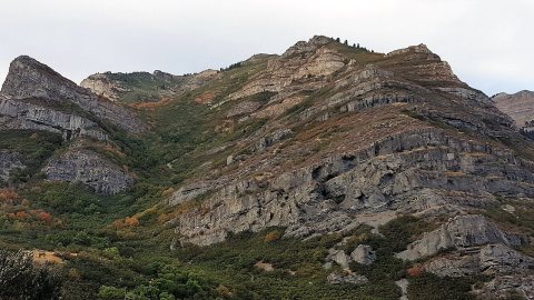 Hike on mountain