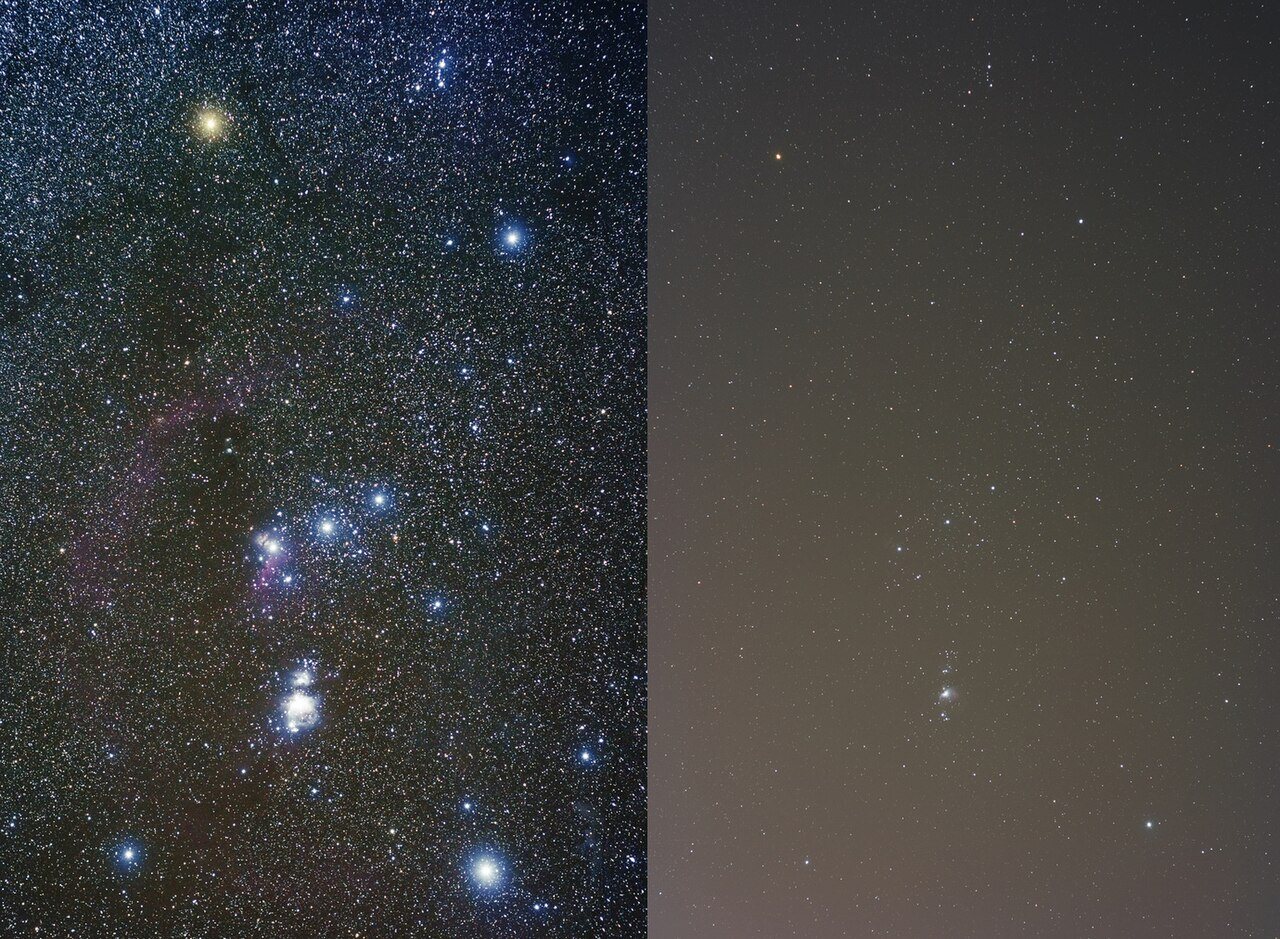 Light pollution It's not pretty