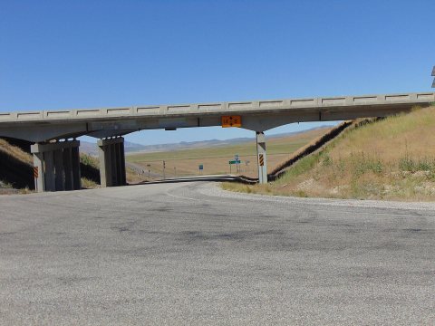 South at I-84 & SR-83 interchange, Howell, Utah, Jun 17