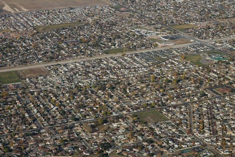 Taylorsville and West Jordan Aerial Along UT154