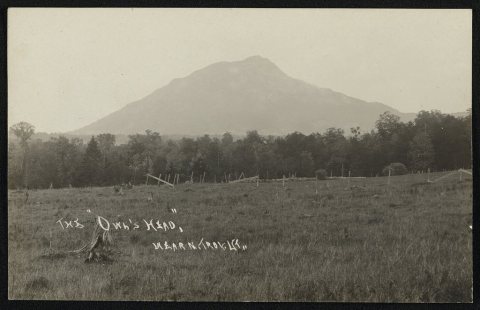 The "Owl's Head," near N. Troy, VT