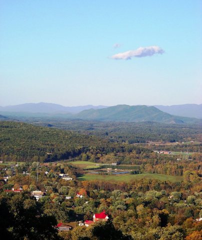 View from Route 42 overlook
