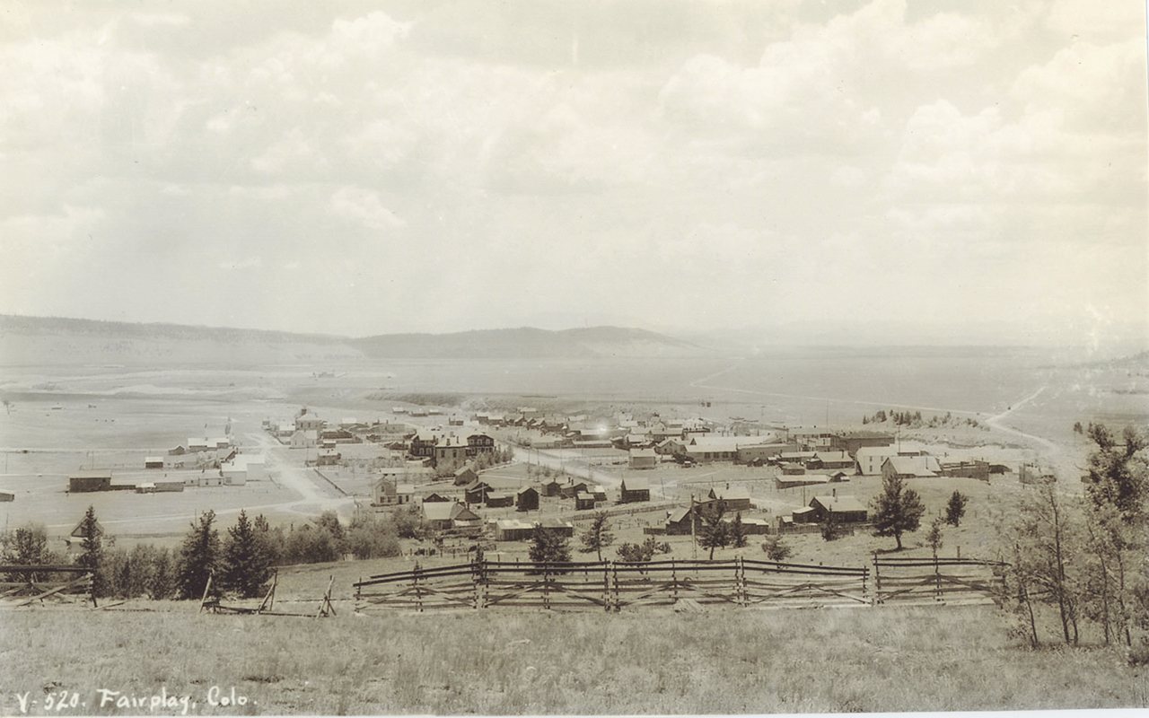 Postcard of the town of Fairplay in the late 1800s - DPLA - a9a14d84171804fac9c2d6b2ed193adf