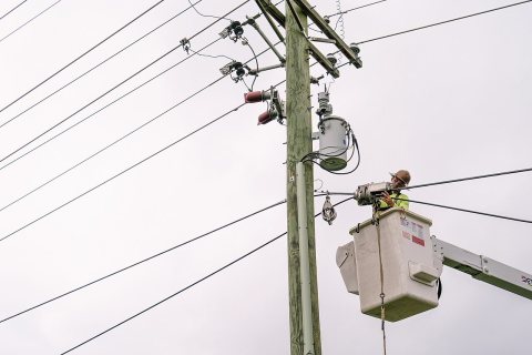 United States Department of Agriculture (USDA) Rural Development (RD) ReConnect project supports utility workers from S…