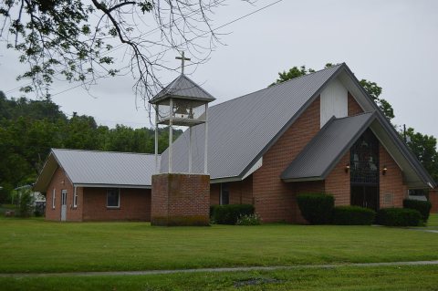 Dungannon UMC from southwest