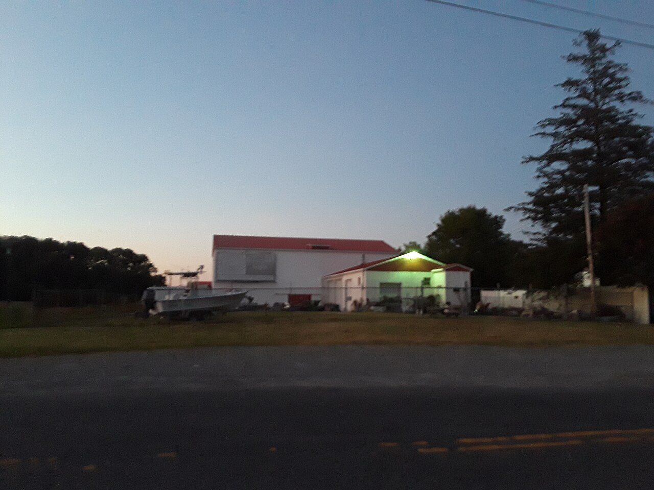 Keller, Virginia, just after sunset