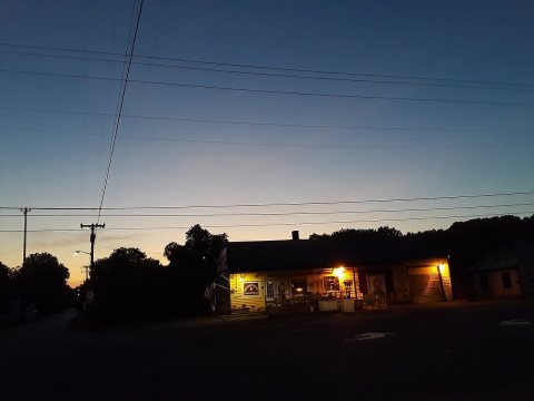 Returning to US 13, night