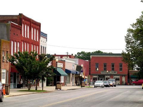 Dunne Avenue, Parksley, VA, August 2014