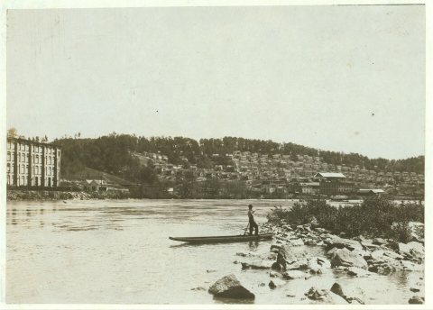 View of the Washington Cotton Mills