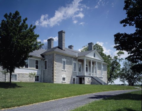 The 1797 Belle Grove manor house