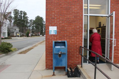 U.S. Post Office - White Stone, VA (11741435853) (2)