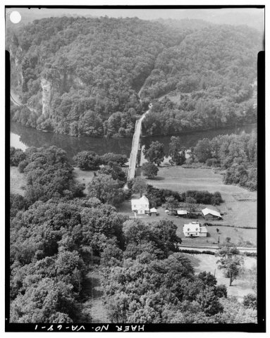 New River Bridge, Spanning New River at State Route 623