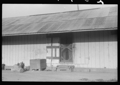 Living quarters for migratory agricultural workers at Webster Canning Company
