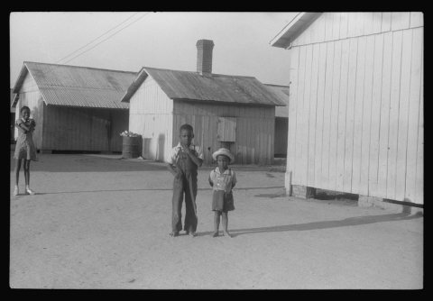 Barracks for Negro migratory agricultural workers at Webster Canning Company