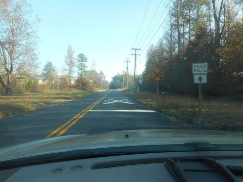 Begin EB VA 139 on South Allen Road