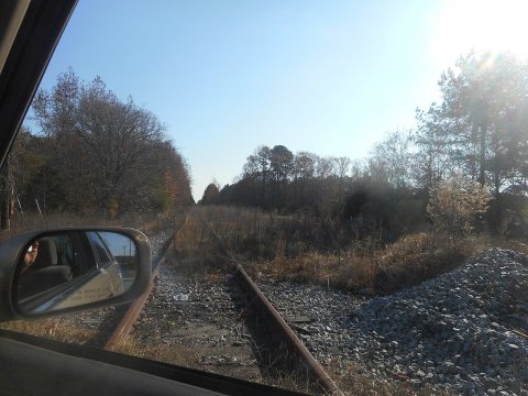 EB VA 139-South Allen Road; Virginian Rwy Xing