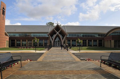 Front of school 1