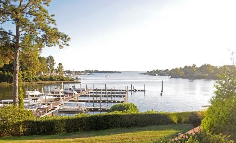 Carter's Creek from the Tides Inn, on the Rappahannock River, Irvington, Virginia - panoramio (2)
