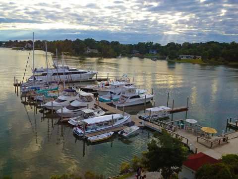 Carter's Creek from the Tides Inn - Rappahannock River, Virginia