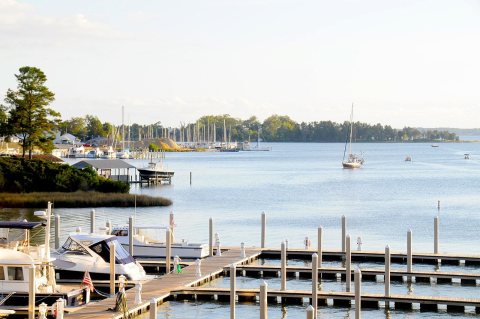 Carter's Creek from the Tides Inn, on the Rappahannock River, Irvington, Virginia - panoramio (8)