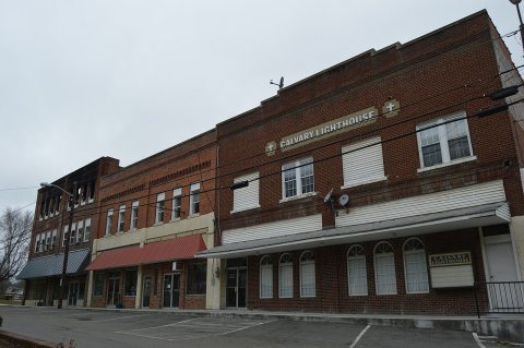 Honaker, Railroad near Main