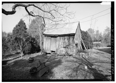 Barton House, Shed No. 1, Route 15 vicinity, Waldrop