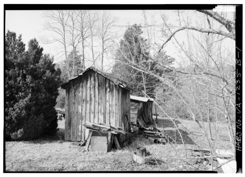 Barton House, Shed No. 2, Route 15 vicinity, Waldrop