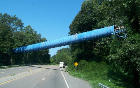 Coal Conveyor over the Highway