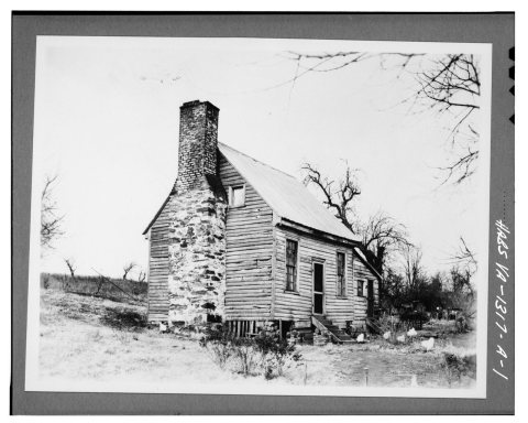 PERSPECTIVE VIEW OF FRONT - Sweeney Farm, House