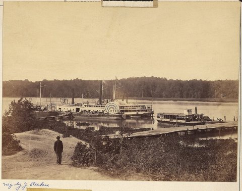 Virginia, Appomattox Landing, Medical Supply Boat