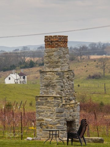Old Fireplace