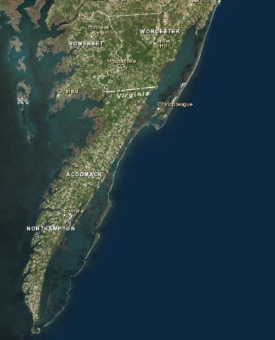 Barrier Islands LandSat