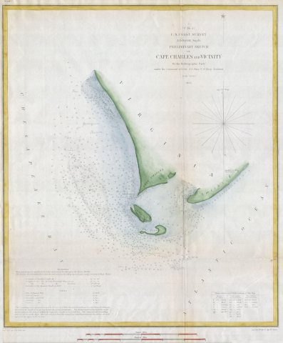 Preliminary Sketch of Cape Charles and Vicinity