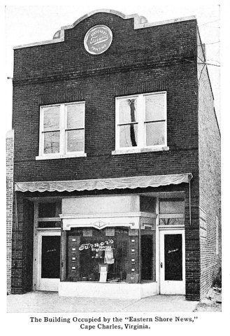 The Building Occupied by the Eastern Shore News