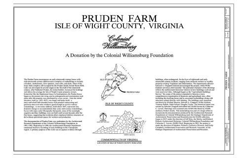 Pruden Farm, 21329 Quaker Road (State Route 654)
