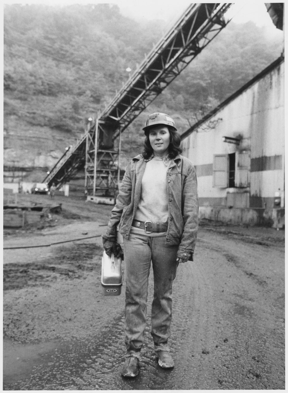 Linda King finds working as a roof bolter's helper at the Bullitt Mine in Big Stone Gap, Virginia, more challenging... …