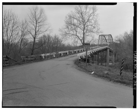 Mansion Truss Bridge, Spanning Staunton River at State Route 640