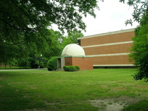 Keeble Observatory old oblique
