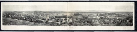 Birds eye view of