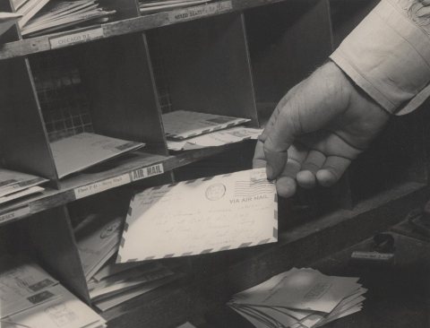 "Sorting Mail in Front Royal"