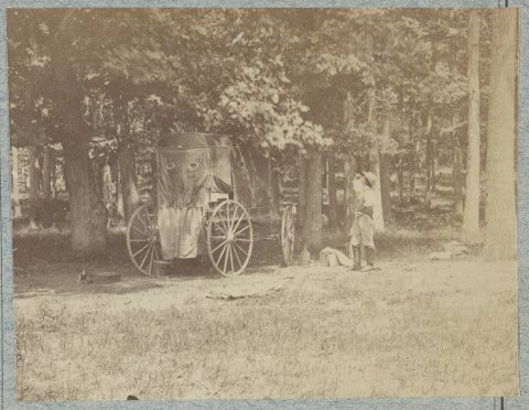 Photographer at Manassas, July 1862