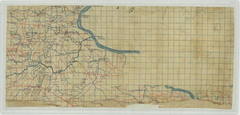 Map of Leesburg, Aldie, Springdale, and vicinity