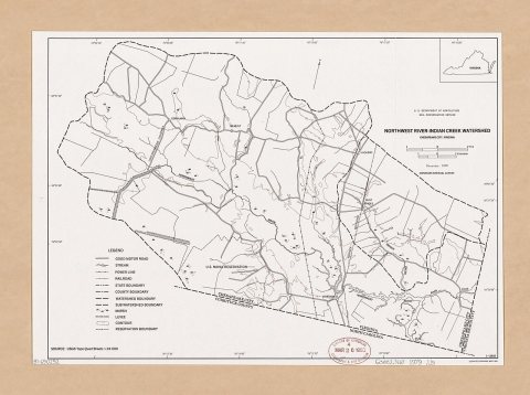 Northwest River-Indian Creek watershed, Chesapeake City, Virginia - December 1979