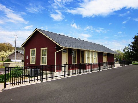 North Yakima & Valley RR depot