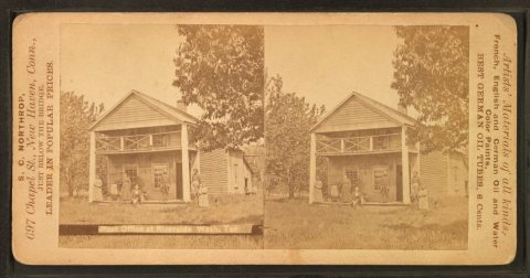 Post office at Riverside, Washington Terr