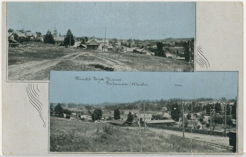 Birds eye view of Palouse, Washington, circa 1907 - DPLA - 9049d81ea2841de51f0d785c87a6e2c3