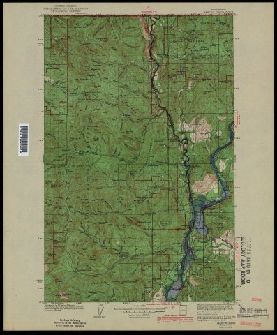 Marcus (1942) Washington 1-125000 topographic quadrangles