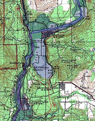 Marcus (1942) Washington 1-125000 topographic quadrangles (cut)