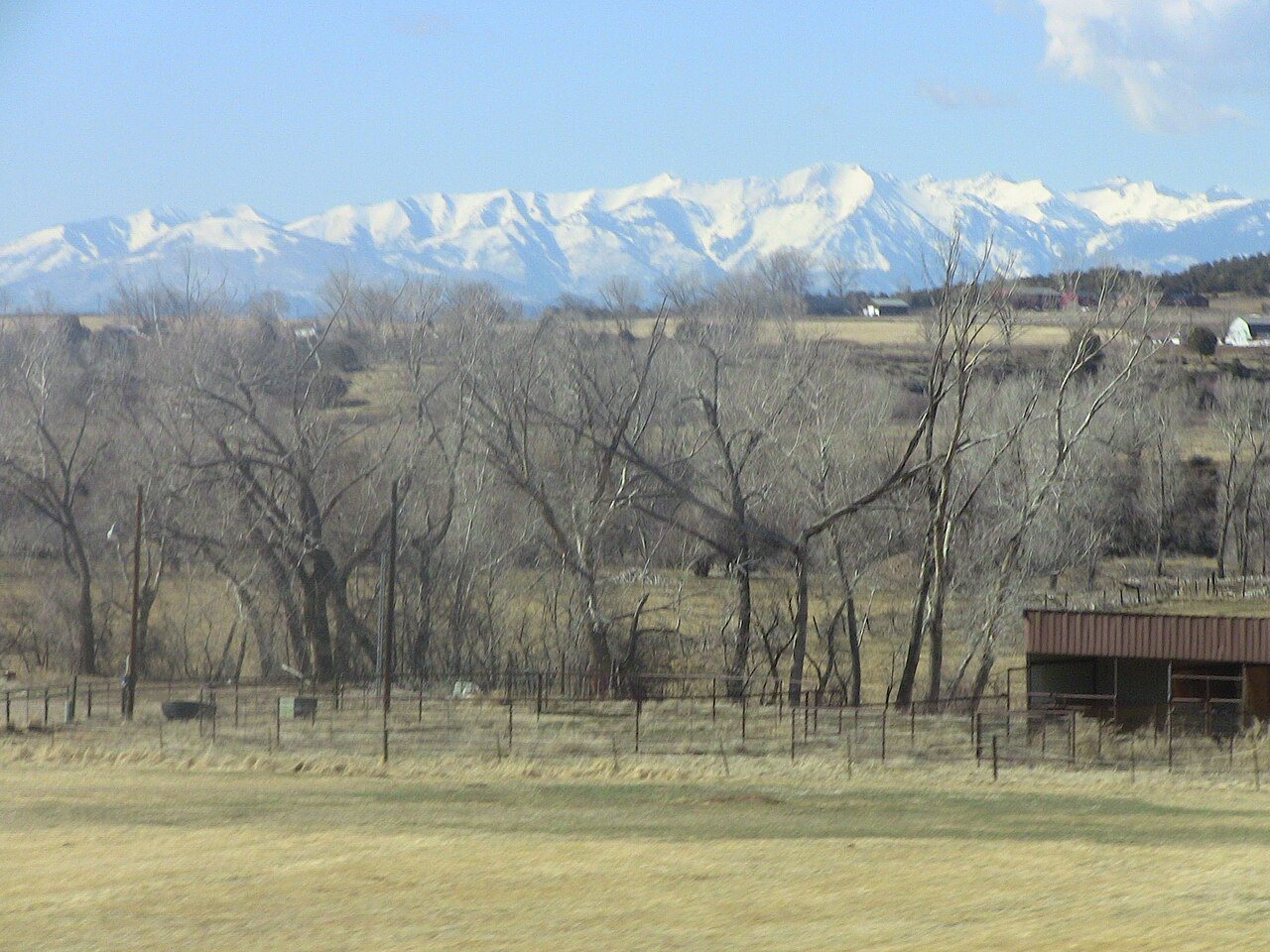 Bayfield Colorado beginning of Spring