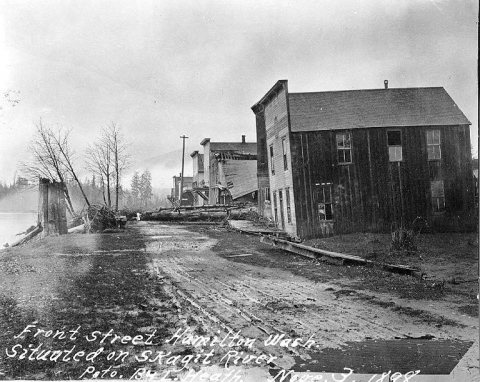 Front St., Hamilton, Washington, November 3, 1898